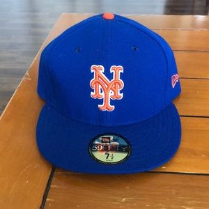 New York Mets authentic on-field cap size 7 1/2